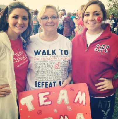 Syracuse Walk with Mom & Christina!